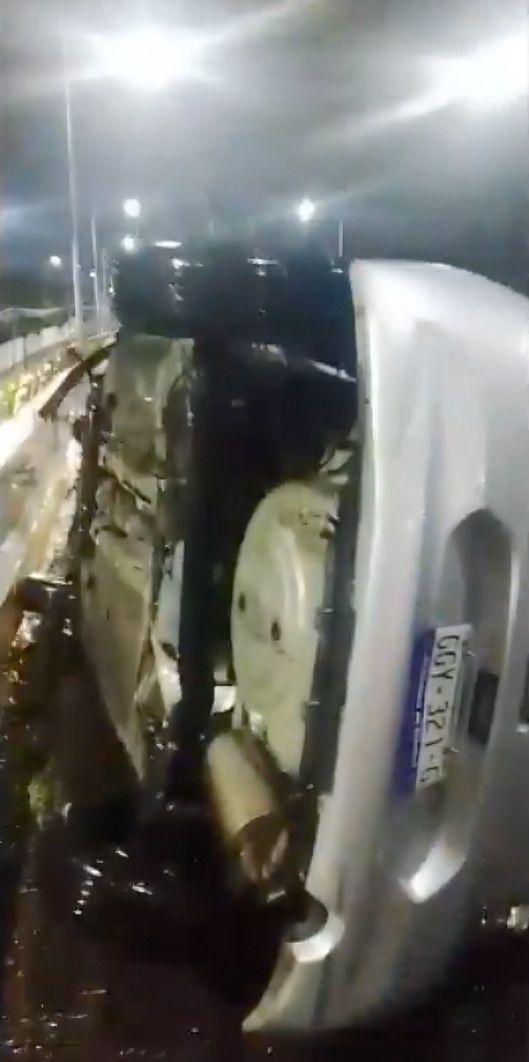 Guanajuato. Captan a niño fantasma tras accidente vial
