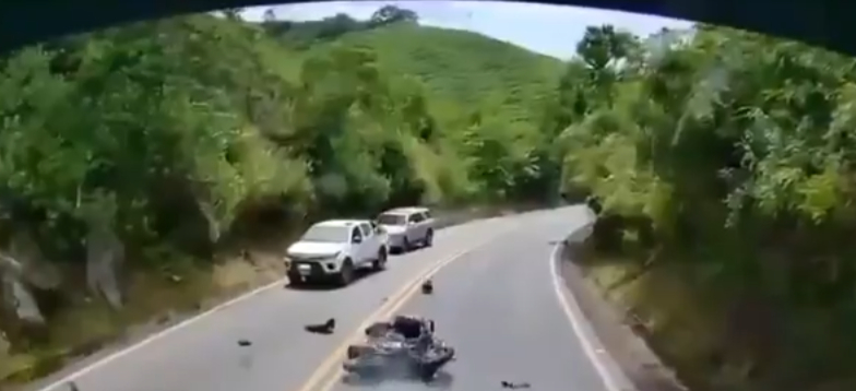 Redes reaccionan a accidente viral