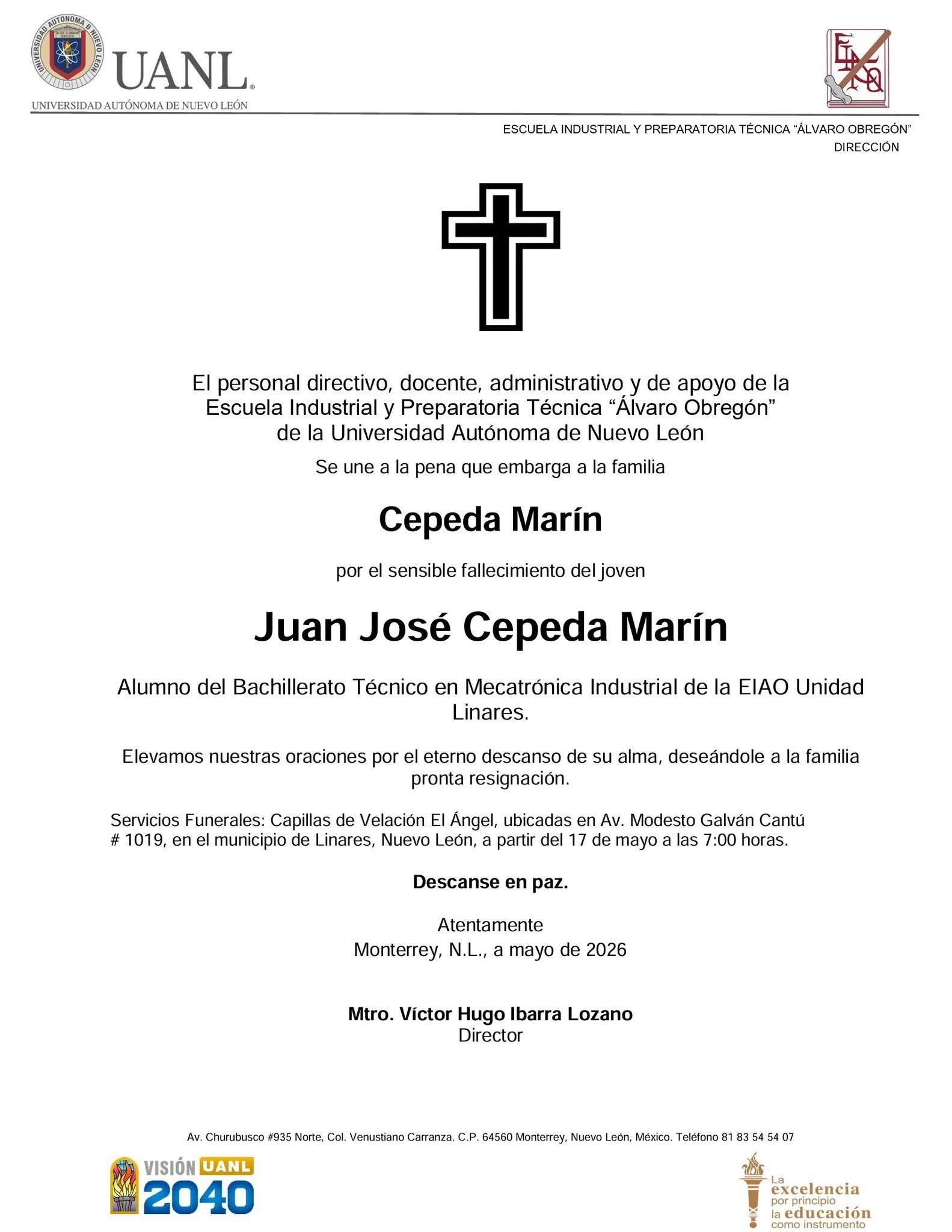 Joven muere ahogado en presa de NL; estaba por graduarse