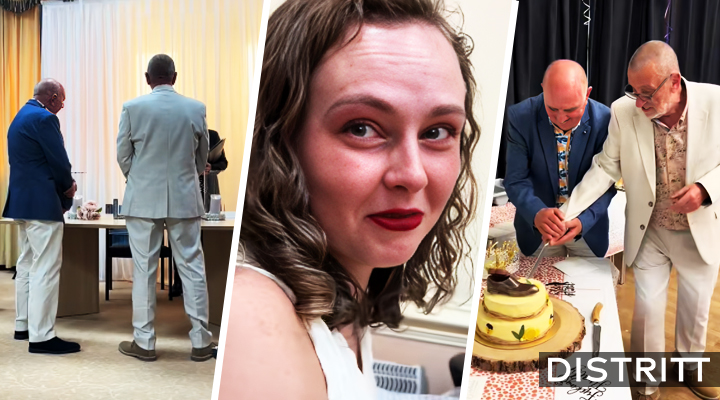 Nieta presume boda de su abuelo con su mejor amigo |VIDEO