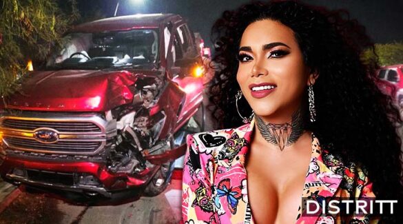 Paolita Suárez sufre grave accidente vial en León