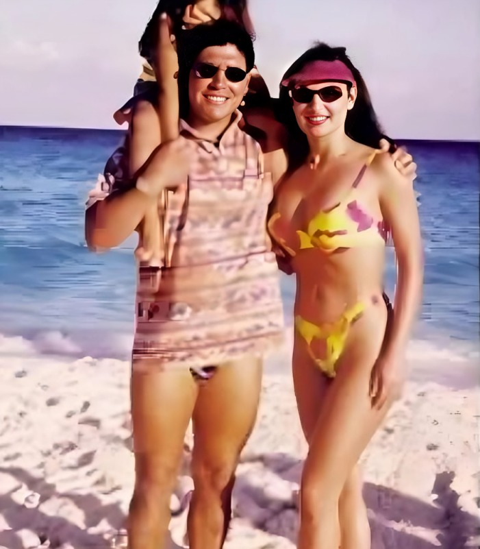 Alejandra Ávalos comparte foto con Maradona