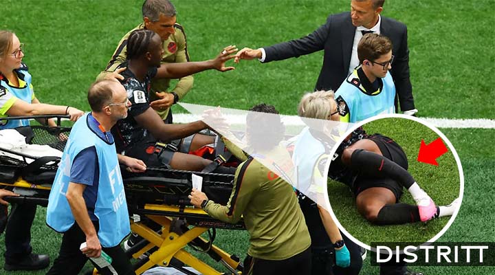 Así fue la lesión de Ismaël Koné durante partido vs Qatar