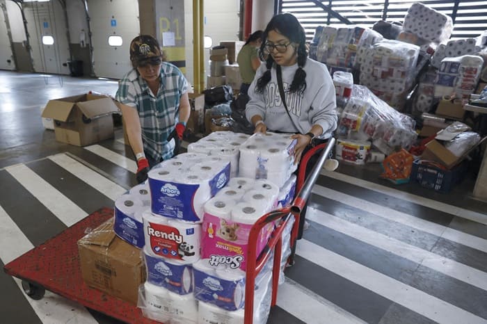 Venezolana pide donar cosas que no necesiten refrigeración