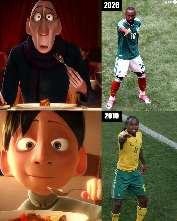 Los mejores memes de México vs. Sudáfrica