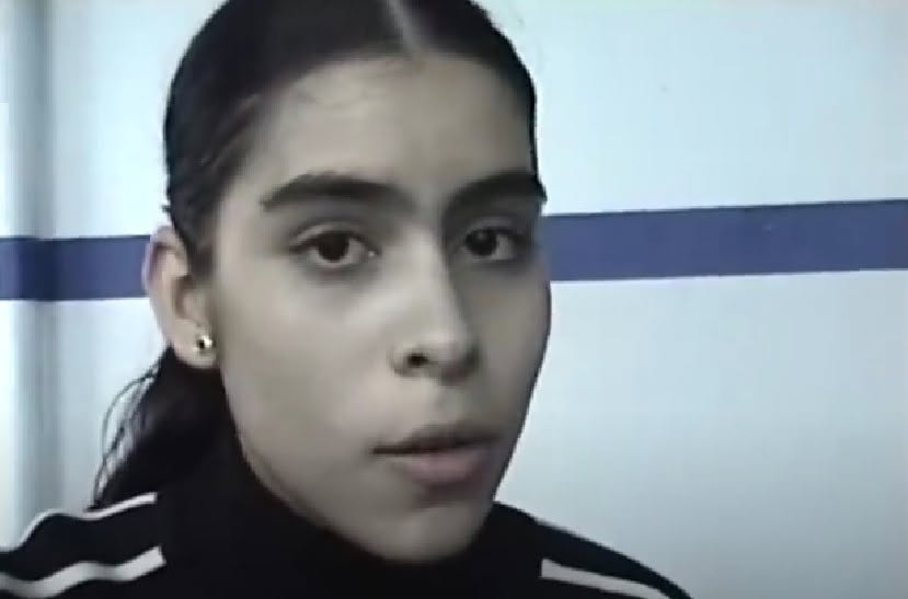 Así era María León de jovencita