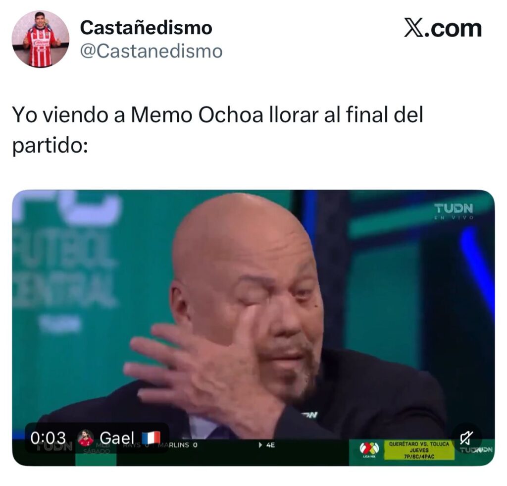 Memes por el homenaje a Memo Ochoa