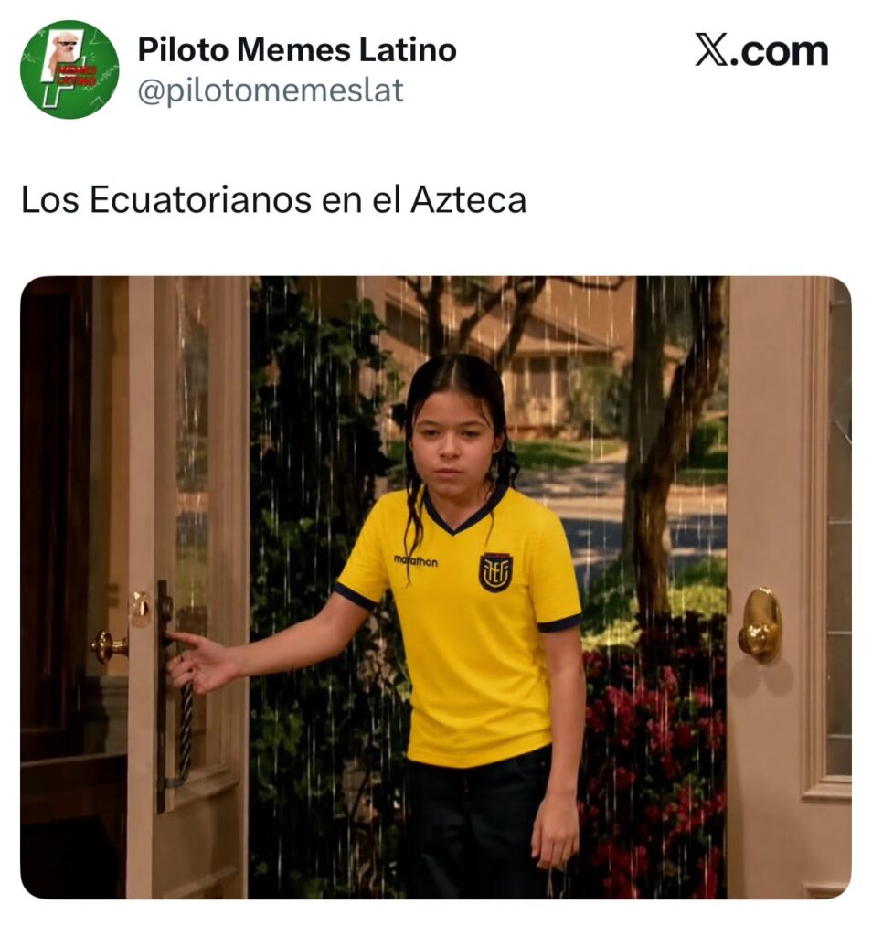 Usuarios se burlan de la afición de Ecuador