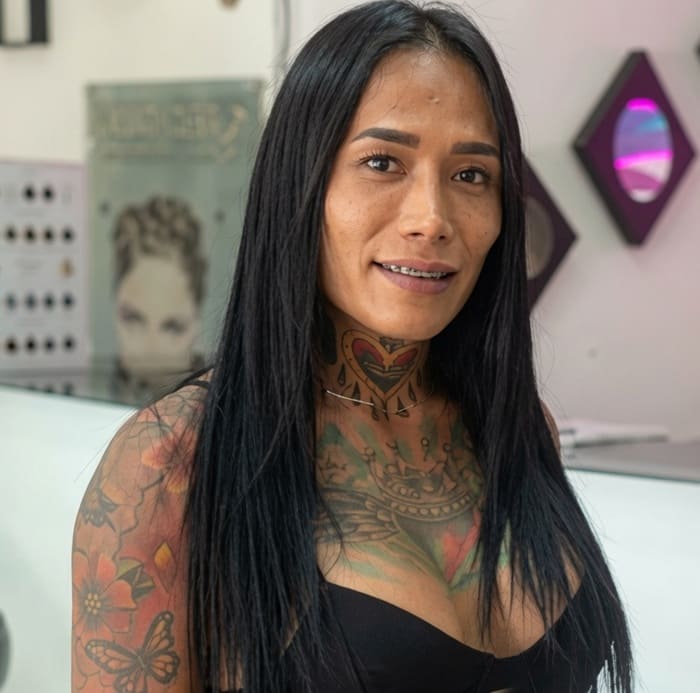 Así lucía Karina Torres antes de su transición