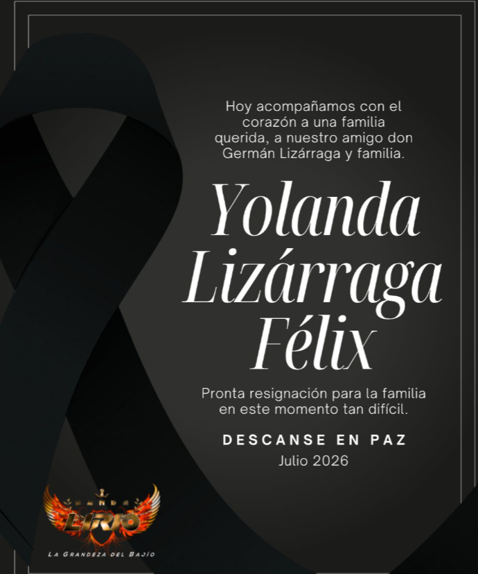 Bandas despiden a Yolanda Lizárraga 