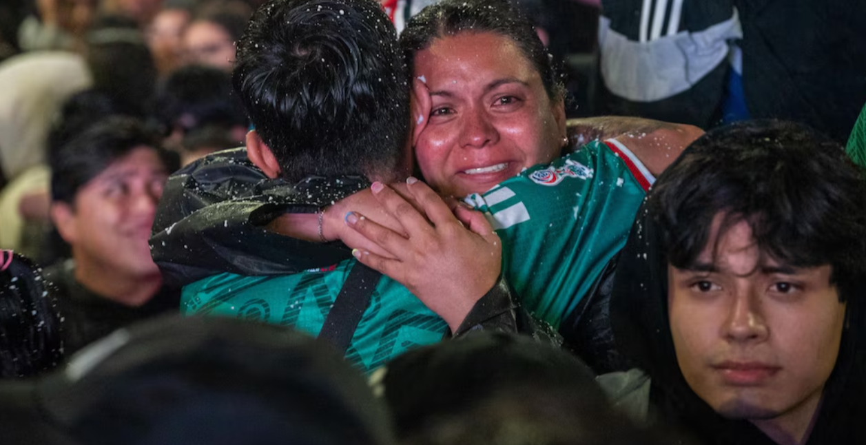 Fanático deprimido por México