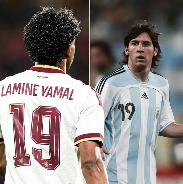 Lamine Yamal vs Messi en el Mundial