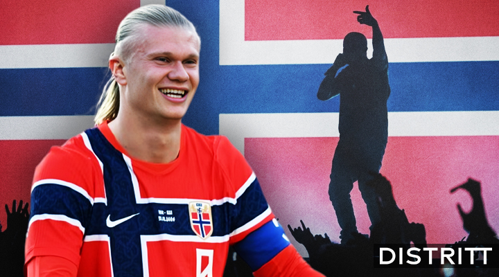 Revelan pasado rapero de Erling Haaland antes del futbol; así lucía |FOTOS