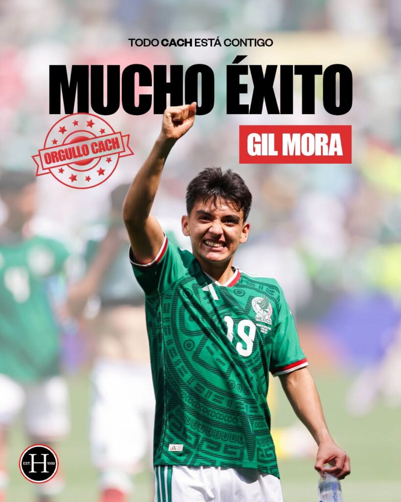 Gilberto Mora combina sus estudios de preparatoria con su participación en la Selección Mexicana.