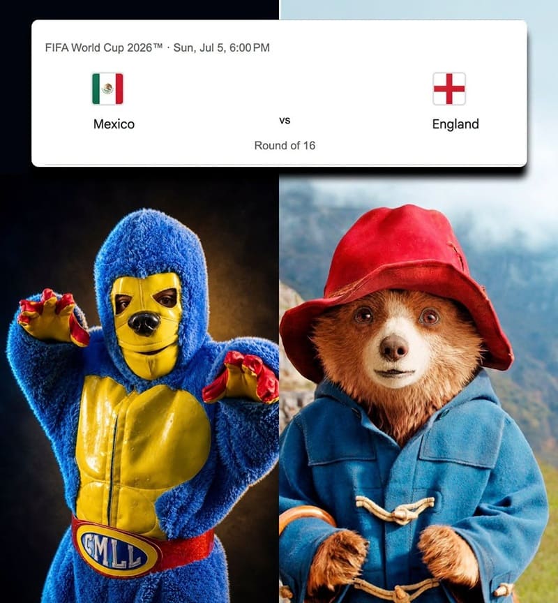 Memes de México vs Inglaterra partido