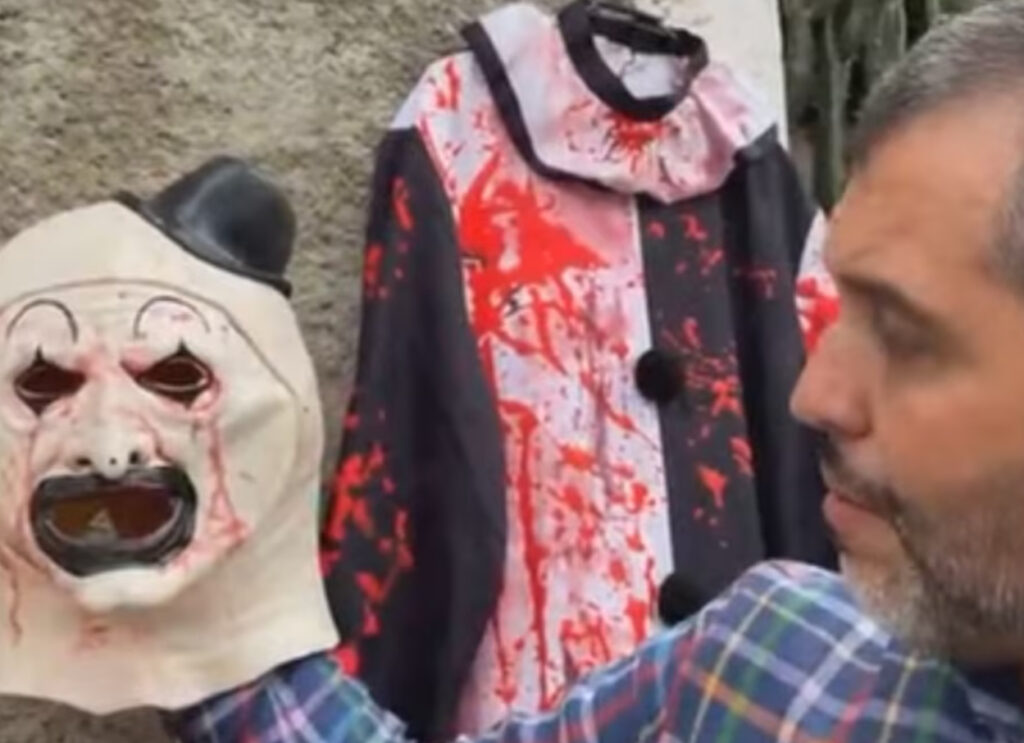Joven vestido de Terrifier asusta a Morelia 