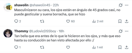 Rostro de Galilea Montijo causa polémica